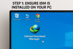 add IDM extension to Chrome manually
