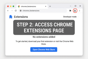 add the IDM extension to Chrome manually