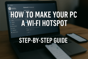 How to Make Your PC a WiFi Hotspot