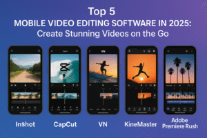 Top 5 Mobile Video Editing Software in 2025