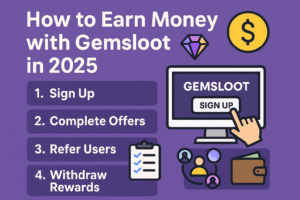 How to Earn Money with Gemsloot in 2025