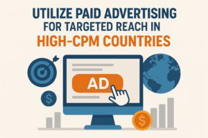 Utilize Paid Advertising for Targeted Reach in High-CPM Countries