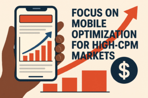 Focus on Mobile Optimization for High-CPM Markets