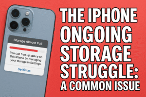 The Ongoing Storage Struggle: A Common Issue
