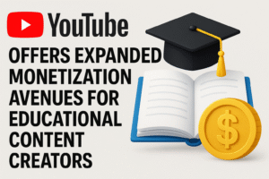 YouTube Expands Monetization Avenues for Educational Content Creators