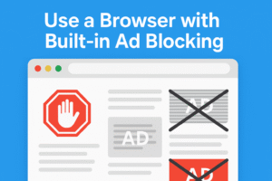 Use a Browser with Built-in Ad Blocking
