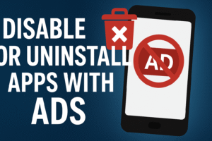 Disable or Uninstall Apps with Ads