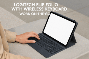 Logitech Flip Folio with Wireless Keyboard: Work On-The-Go