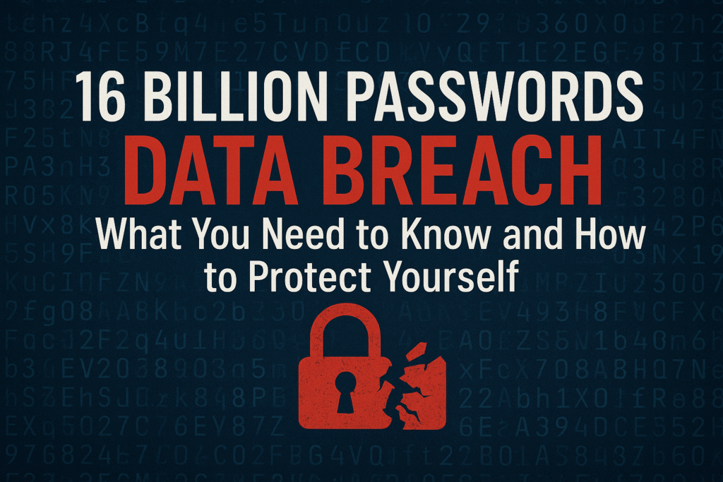 16 Billion Passwords Data Breach