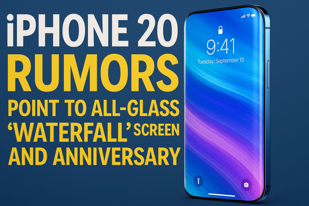 iPhone 20 Rumors Point