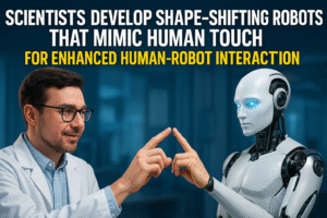 Scientists Develop Shape-Shifting Robots That Mimic Human Touch