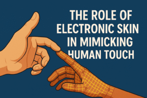 The Role of Electronic Skin in Mimicking Human Touch