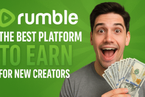 Rumble: The Best Platform to Earn for New Creators