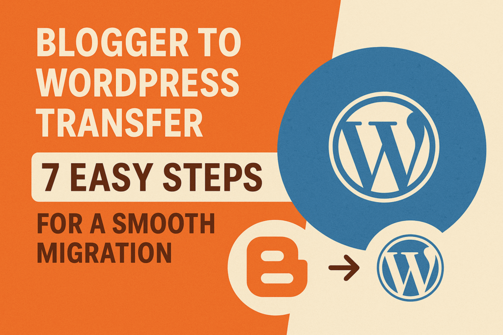 Blogger to WordPress Transfer