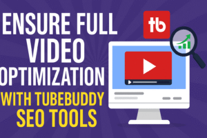 Ensure Full Video Optimization with TubeBuddy
