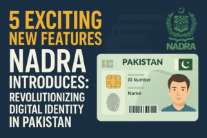 NADRA Introduces New Features