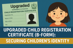 Upgraded Child Registration Certificate (B-Form)