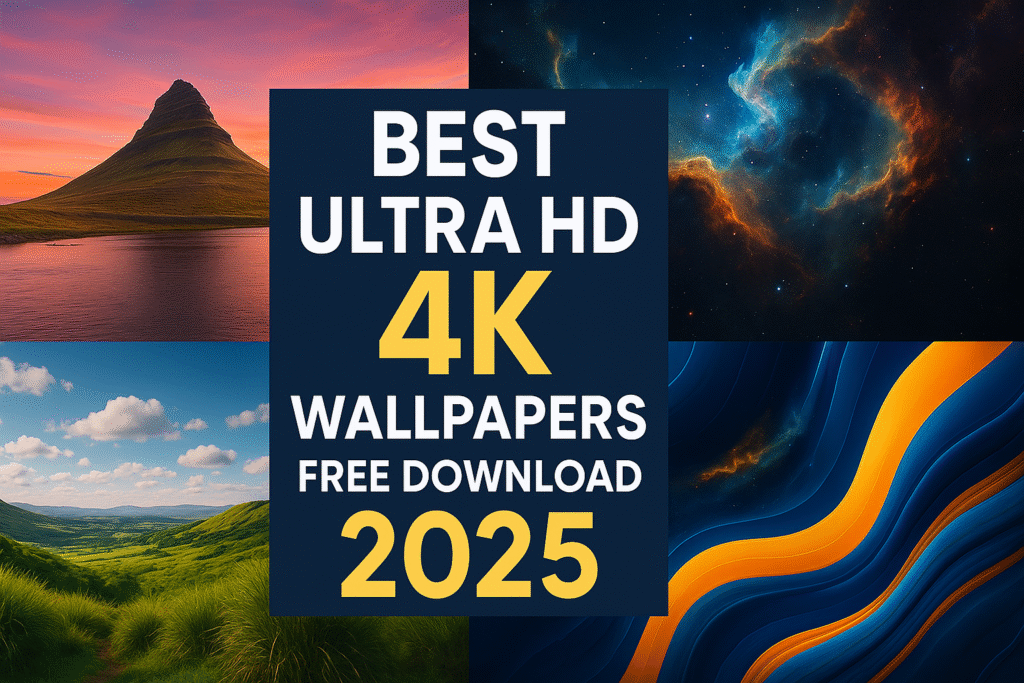 Best Ultra HD 4K Wallpapers Free Download 2025