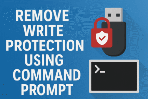 format a write-protected pen drive