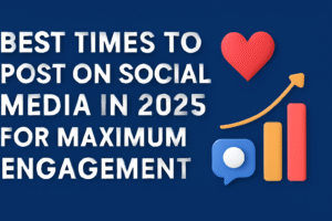 Best Times to Post on Social Media in 2025