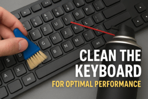 how to clean a laptop